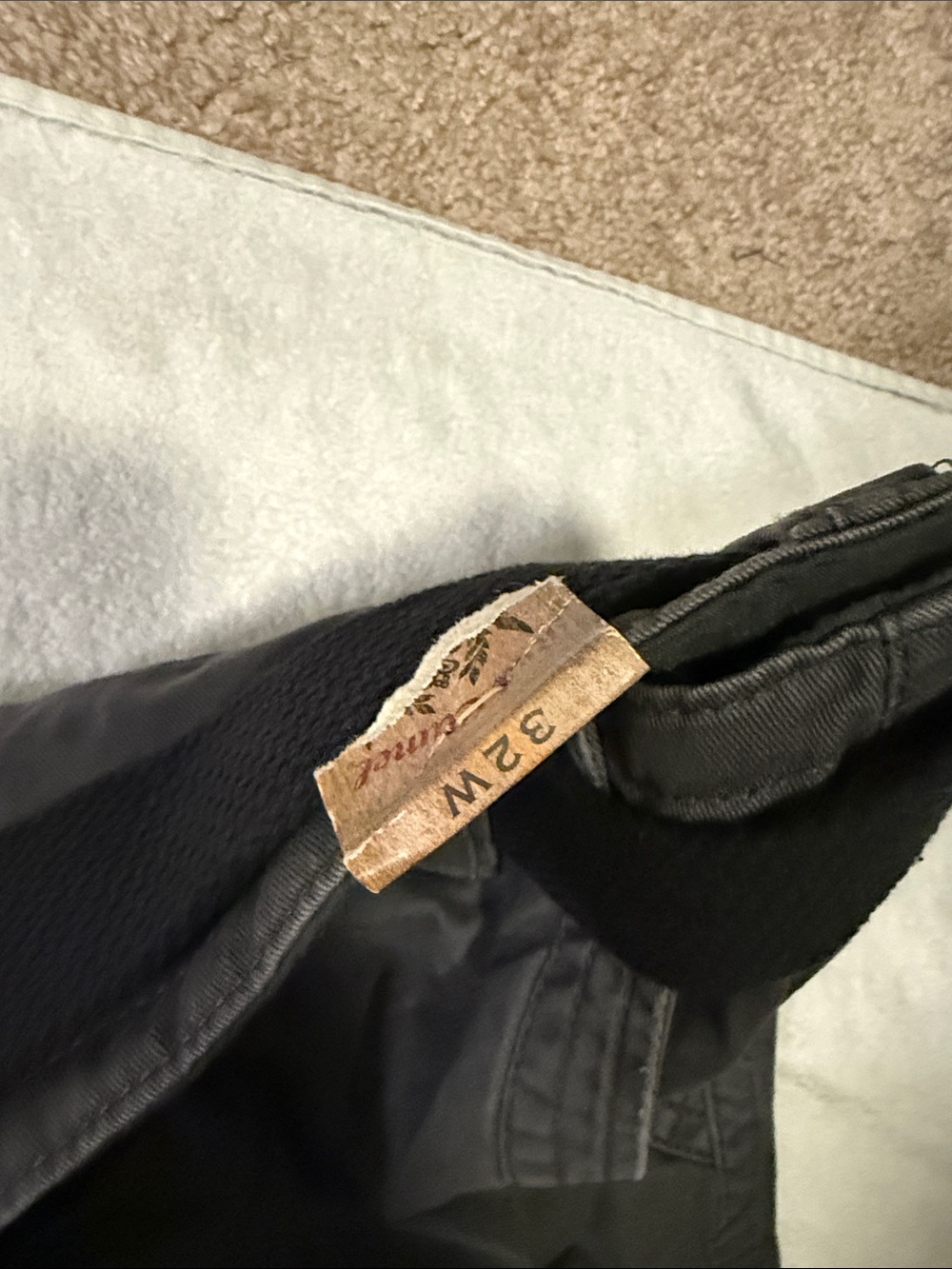 Red Camel Men's Gray Cargo Shorts with Belt - Picture 7 of 7